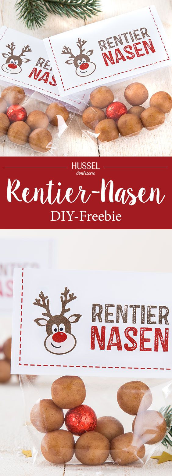 Marzipan Geschenke
 Lustige Marzipan Rentier Nasen – DIY Weihnachtsgeschenk