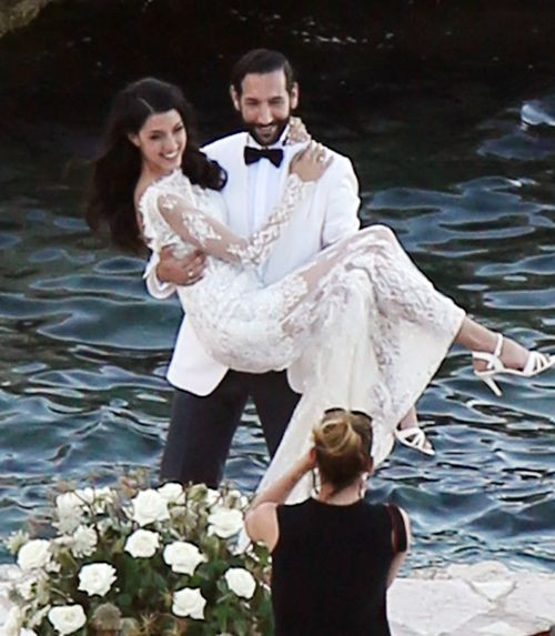 Massimo Sinato Hochzeit
 Hochzeits Fotos So schön war Rebecca Mir als Braut