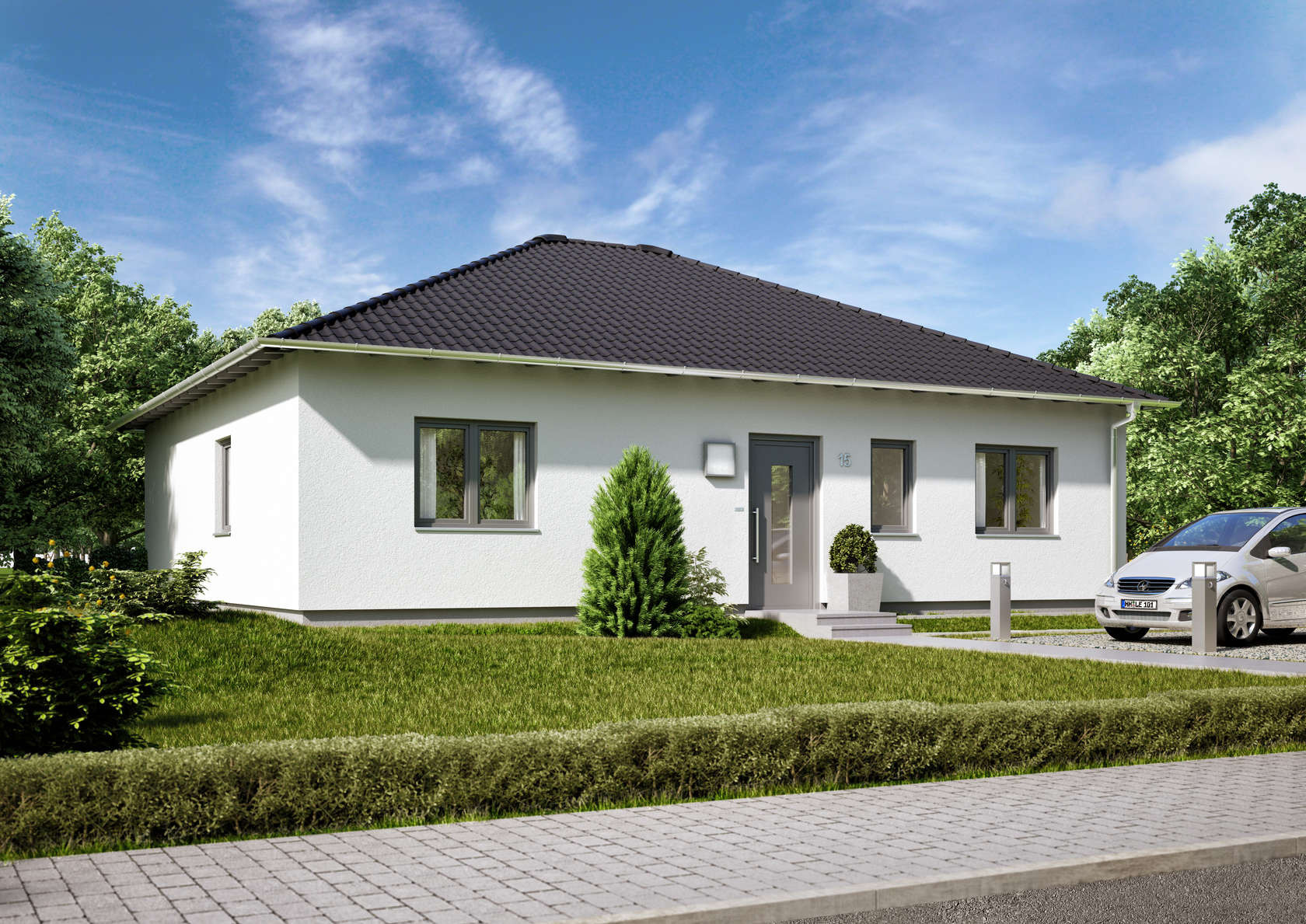 Massiv Haus
 Bungalow Flair von Kern Haus