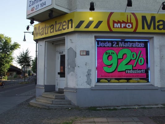 Matratzen Outlet
 Matratzen Outlet Leipzig
