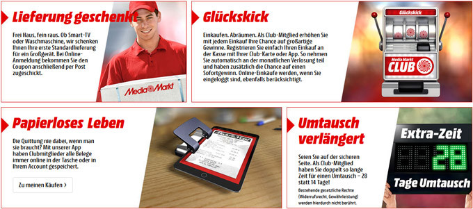 Media Markt Club Geschenke Liste
 Media Markt Club gestartet Lohnt sich Mitgliedschaft