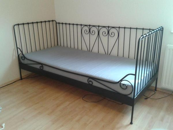 Metallbett Ikea
 Ikea Metallbett MELDAL incl Lattenrost und Matratze in