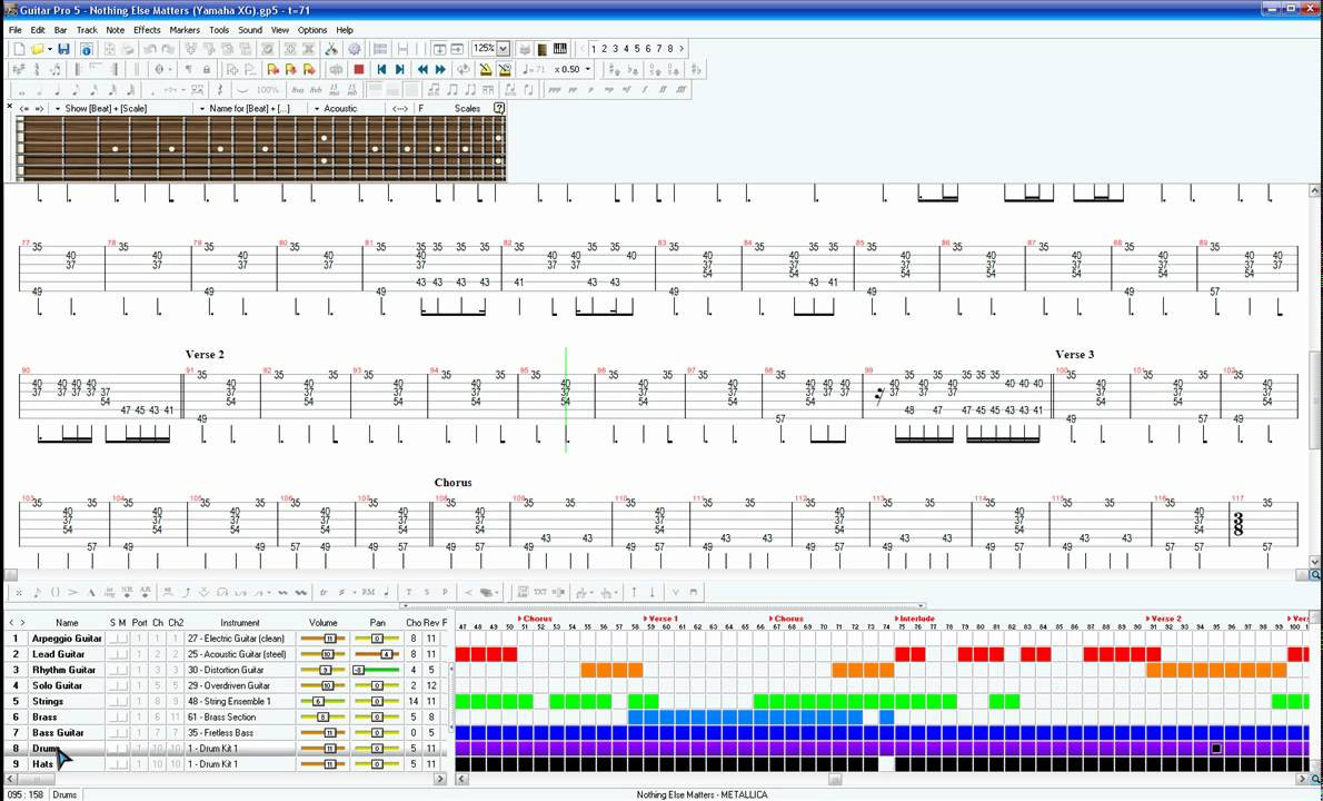 Metallica Nothing Else Matters Tabs
 Metallica Nothing Else Matters full tabs