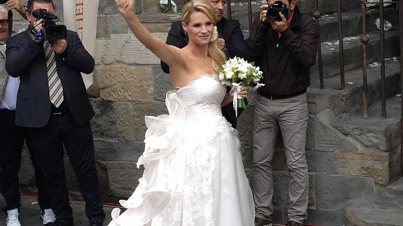 Michelle Hunziker Hochzeit
 Michelle Hunziker und Tomaso Trussardi Trauzeuge verrät