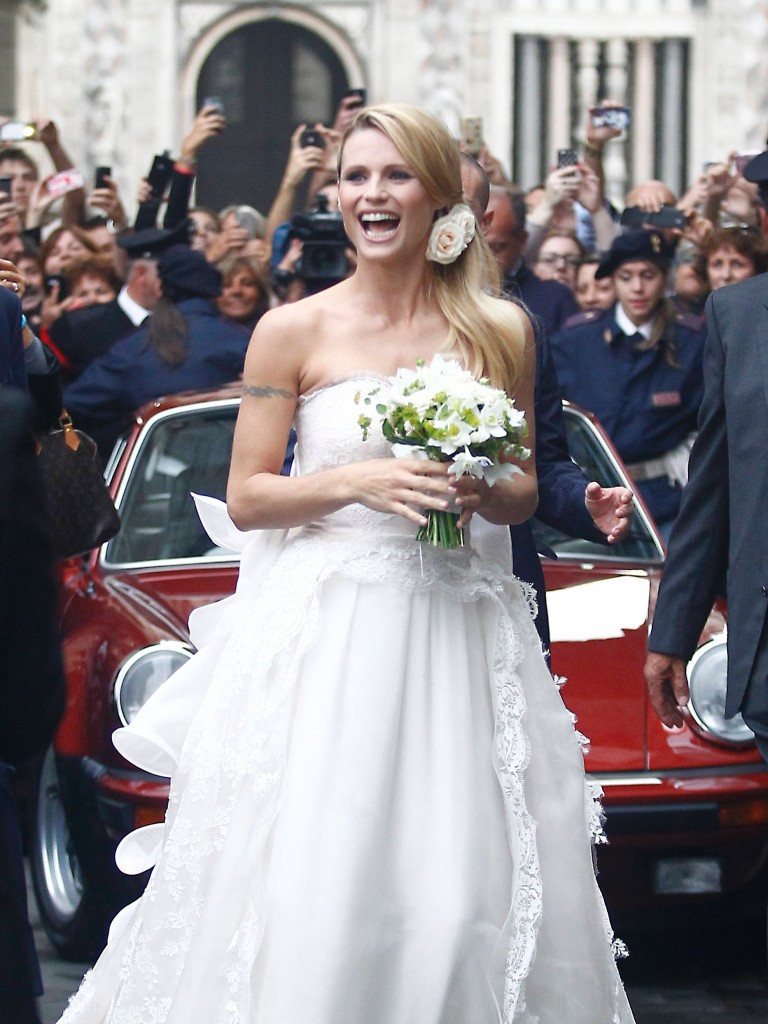 Michelle Hunziker Hochzeit
 Michelle Hunziker So wunderschön ist ihr Hochzeitskleid