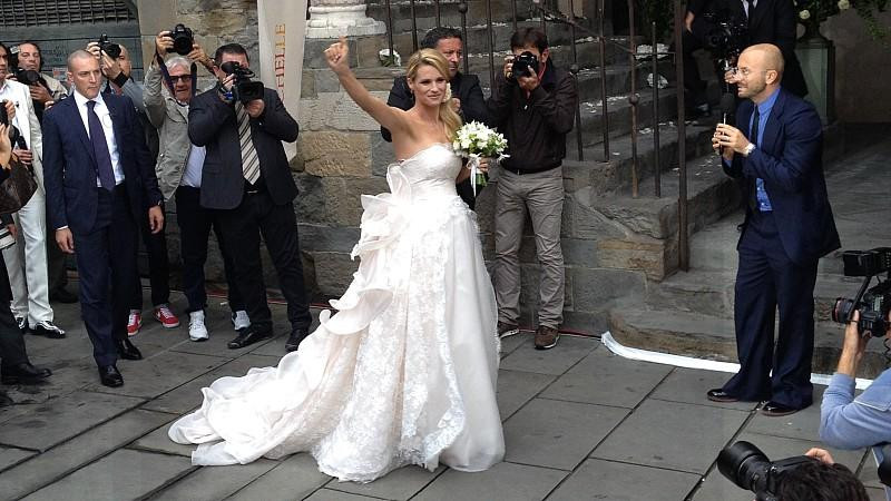 Michelle Hunziker Hochzeit
 Michelle Hunziker und Tomaso Trussardi Trauzeuge verrät