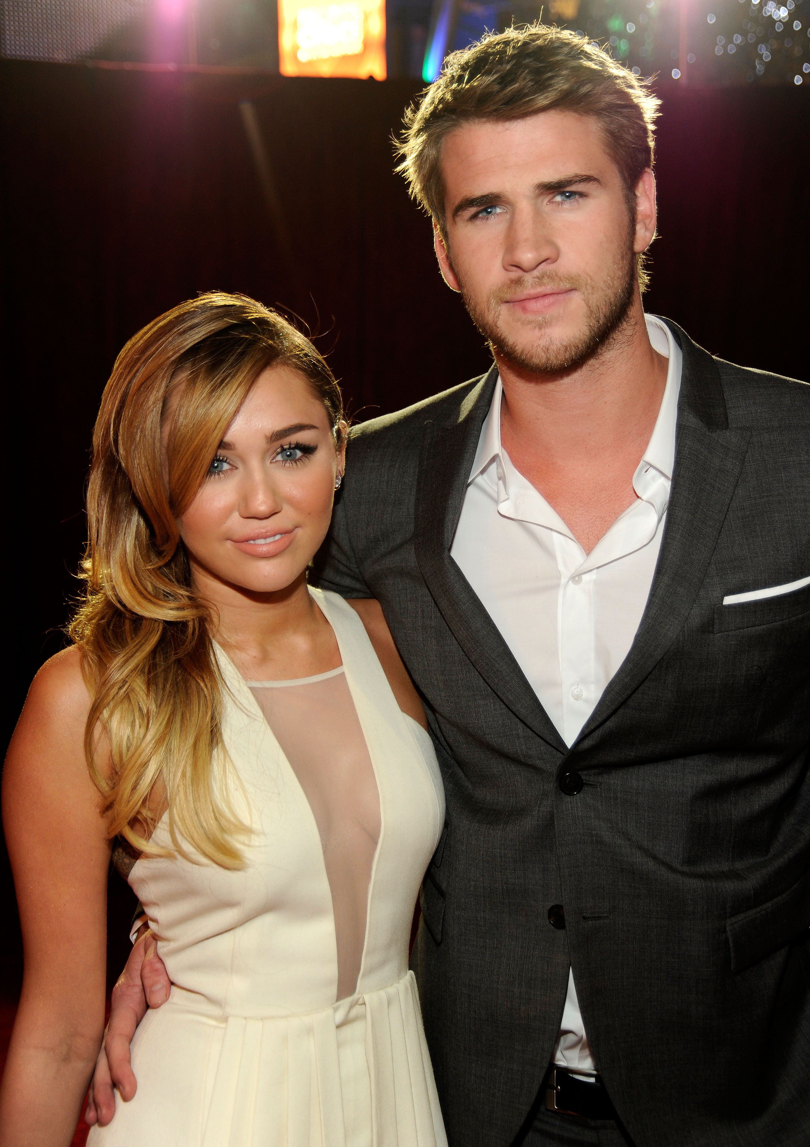 Miley Cyrus Liam Hemsworth Hochzeit
 Miley Cyrus and Liam Hemsworth were to her on the red