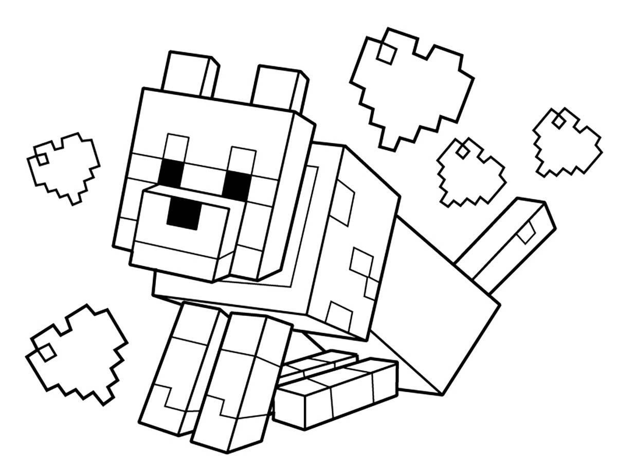 Minecraft Ausmalbilder
 roogihe Minecraft coloring