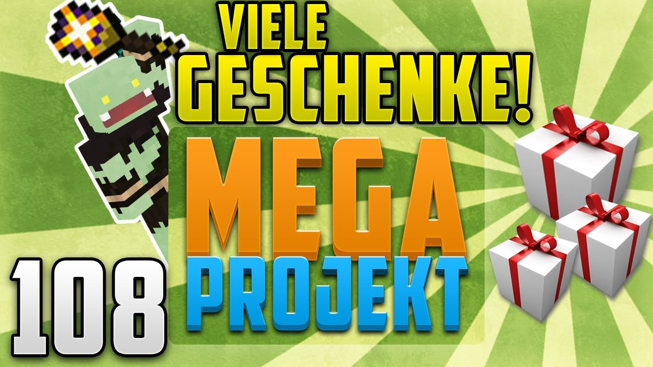 Minecraft Geschenke
 VIELE GESCHENKE Minecraft MEGA PROJEKT 108