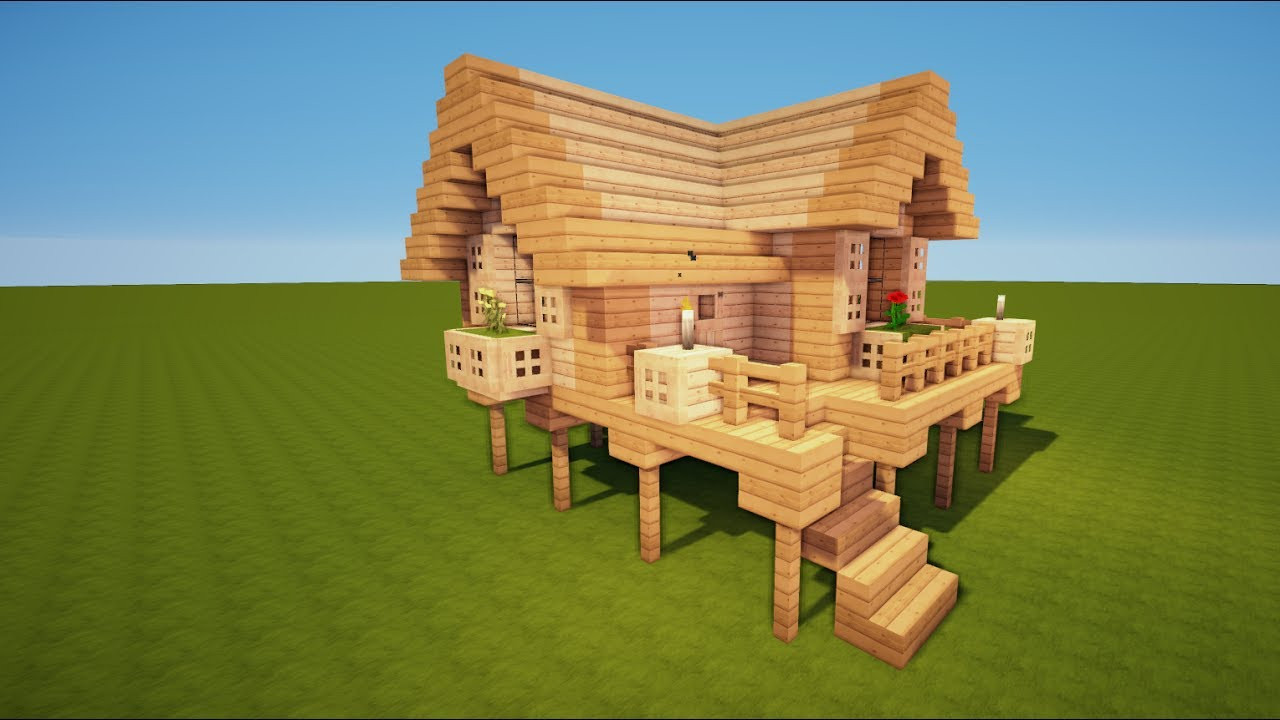 Minecraft Haus Bauen
 MINECRAFT STARTER HAUS bauen TUTORIAL [HAUS 53]