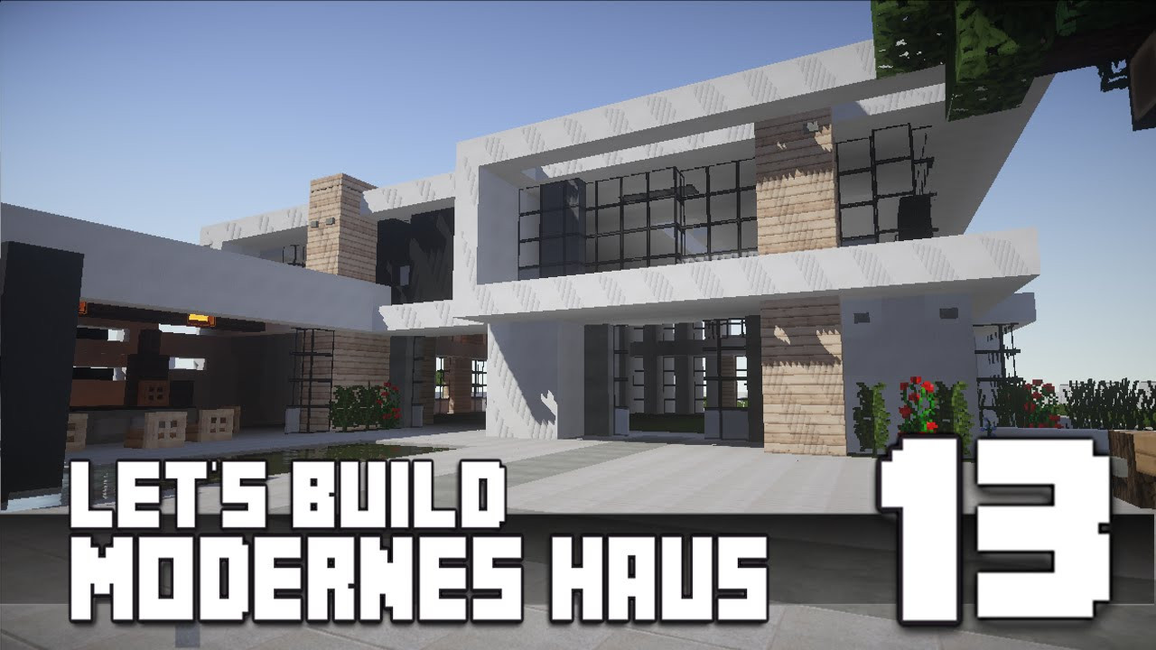 Minecraft Haus Bauen
 Minecraft modernes Haus Bauen 13 [Teil 2 3] Tutorial