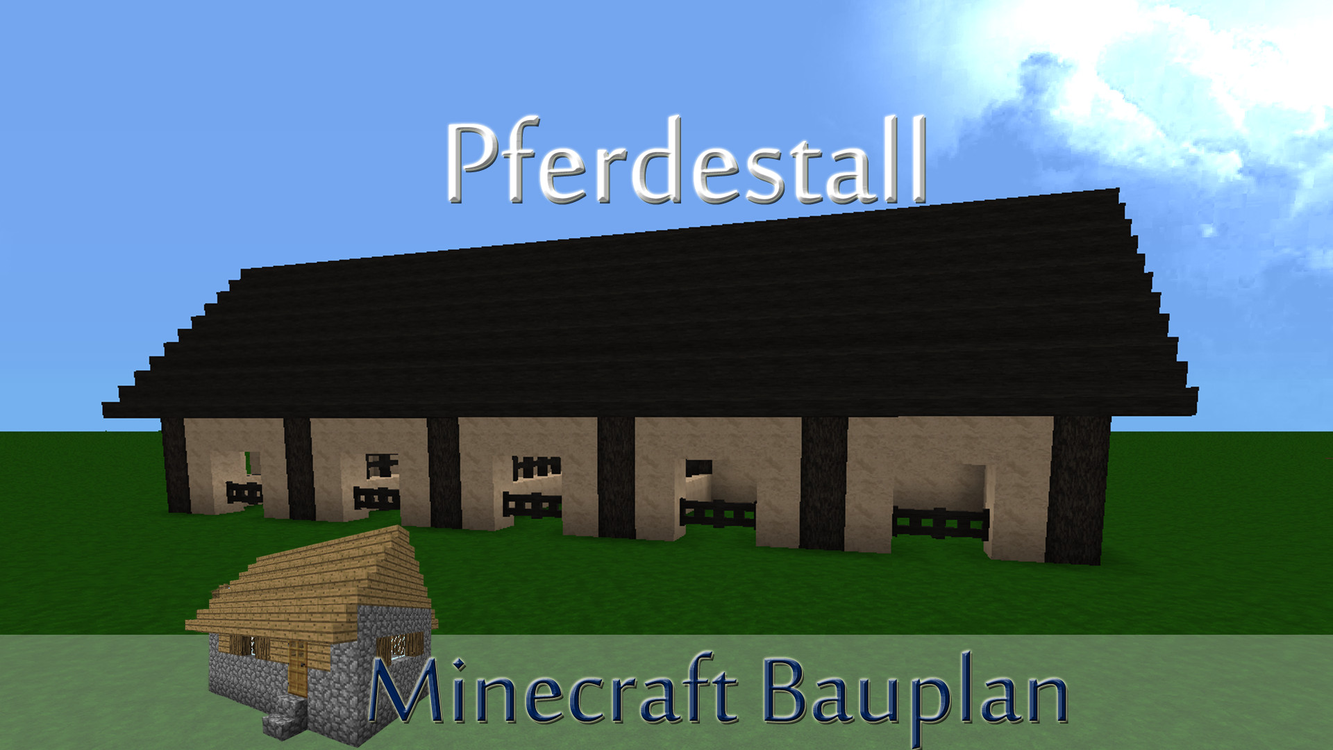 Minecraft Haus Bauplan
 Minecraft Mittelalter Haus Bauanleitung