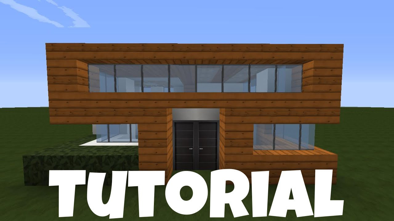 Minecraft Kleines Haus Bauen
 Minecraft kleines Haus Holz Quarz bauen Tutorial