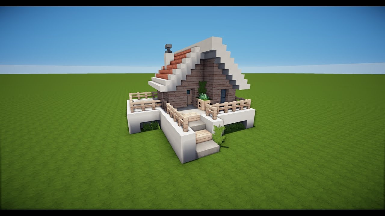 Minecraft Kleines Haus Bauen
 KLEINES MINECRAFT HAUS bauen TUTORIAL [HAUS 55]