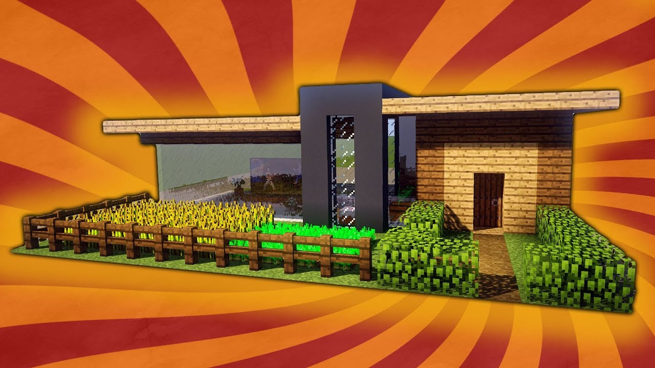 Minecraft Kleines Haus Bauen
 Kleines und einfaches modernes Haus in Minecraft