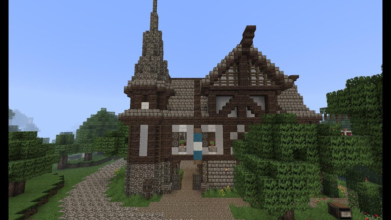 Minecraft Mittelalter Haus
 Let´s Show Minecraft Mittelalter Wirtshaus 019 deutsch