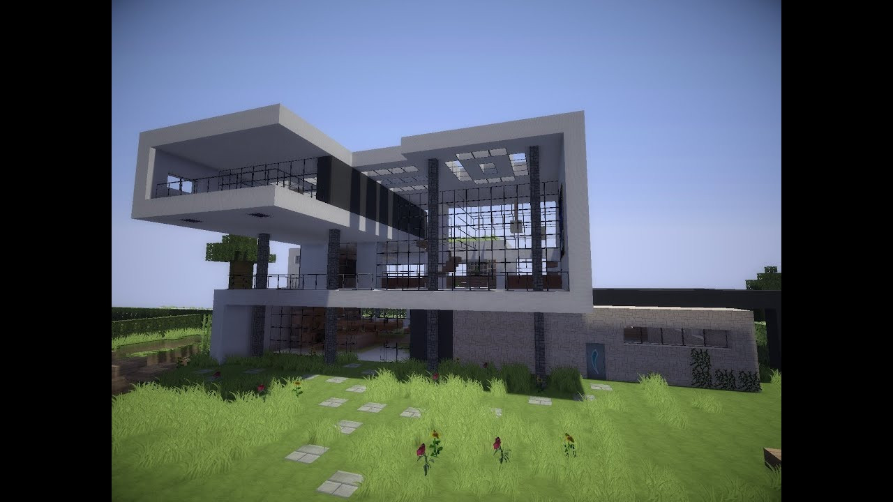 Minecraft Modernes Haus
 Minecraft modern house 9 Modernes Haus [HD]
