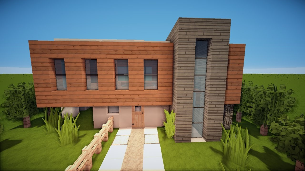 Minecraft Modernes Haus Bauen
 MODERNES MINECRAFT HAUS bauen TUTORIAL [german]