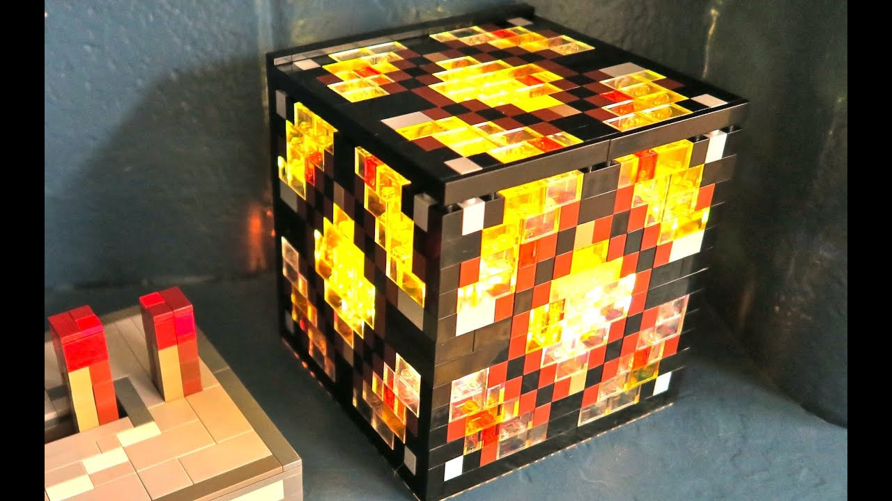 Minecraft Redstone Lamp
 LEGO Redstone Lamp Minecraft
