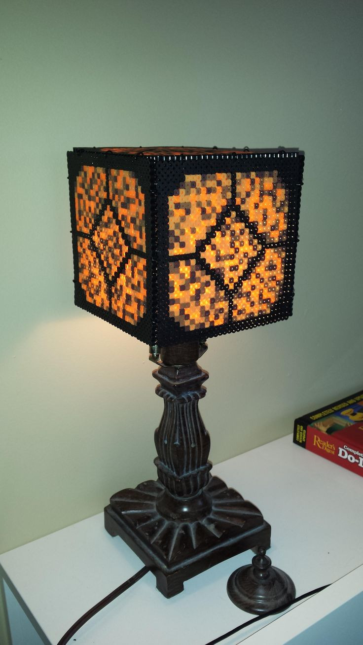 Minecraft Redstone Lamp
 Minecraft redstone lamp 16 unique lighting for the fun
