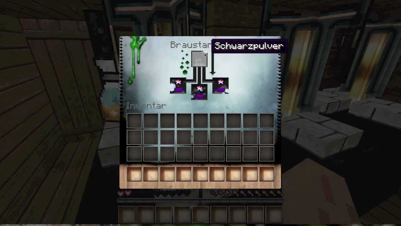 Minecraft Tränke Brauen
 Minecraft Tutorial Tränke brauen 1 [deutsch german