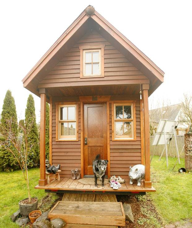 Mini Haus
 Wohntrend Leben im Mini Haus Acht Quadratmeter Glück