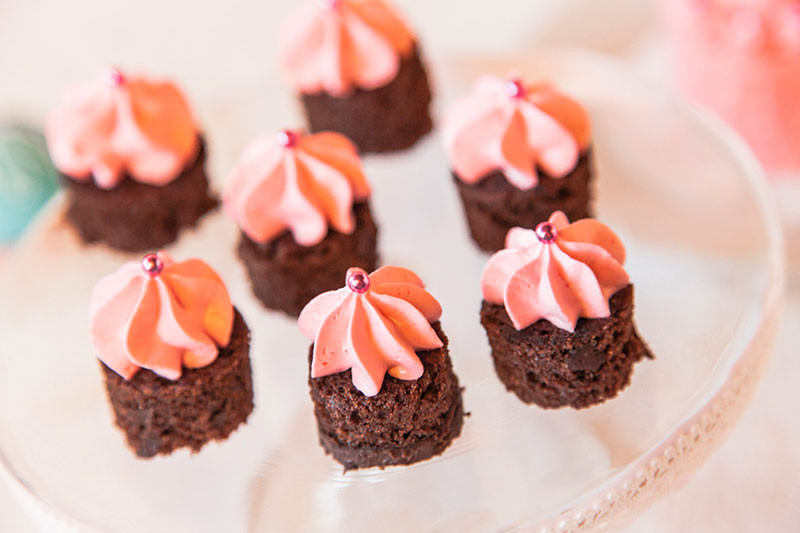 Mini Kuchen
 Süße Partyhäppchen & Partykuchen Fingerfood Kuchen Rezepte