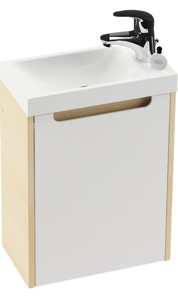 Mini Waschbecken
 mini Waschbecken 40 x 22 cm Möbel Badezimmermöbel Serie CL