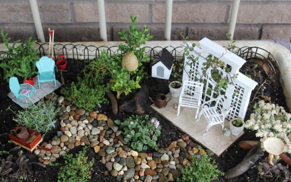 Miniatur Garten
 Miniatur Garten selber gestalten 25 Ideen für Mini Gärten