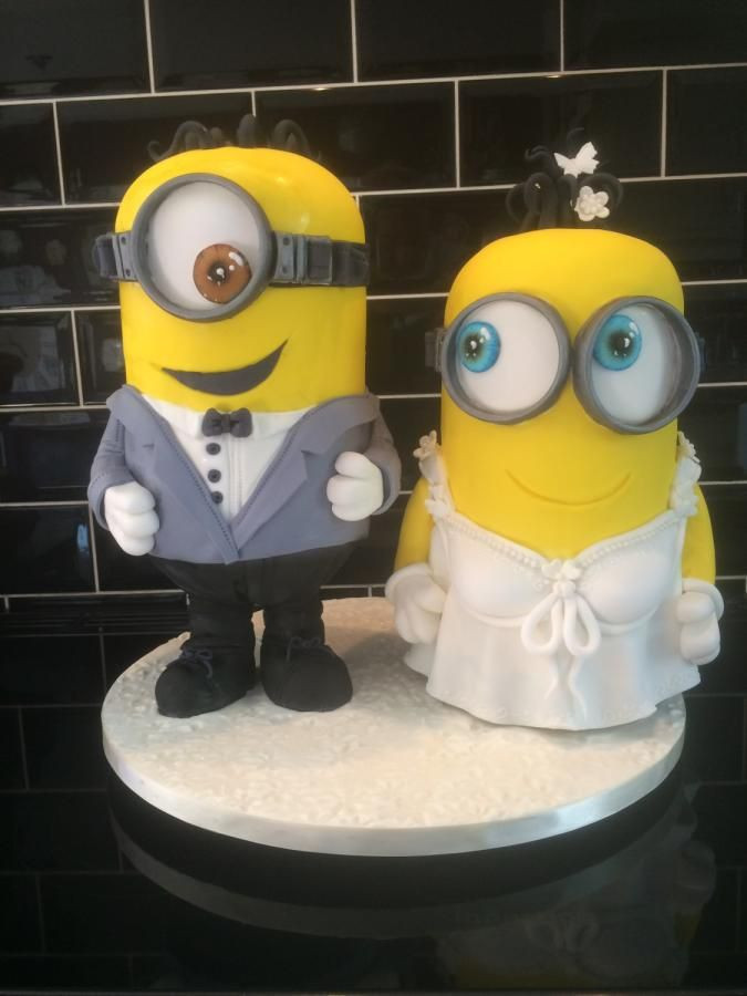 Minions Hochzeit
 Minions Wedding Cake by Paul of Happy Occasions Cakes