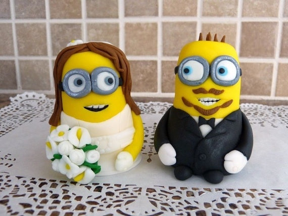 Minions Hochzeit
 8 besten MINION WEDDING CAKE TOPPER Bilder auf Pinterest