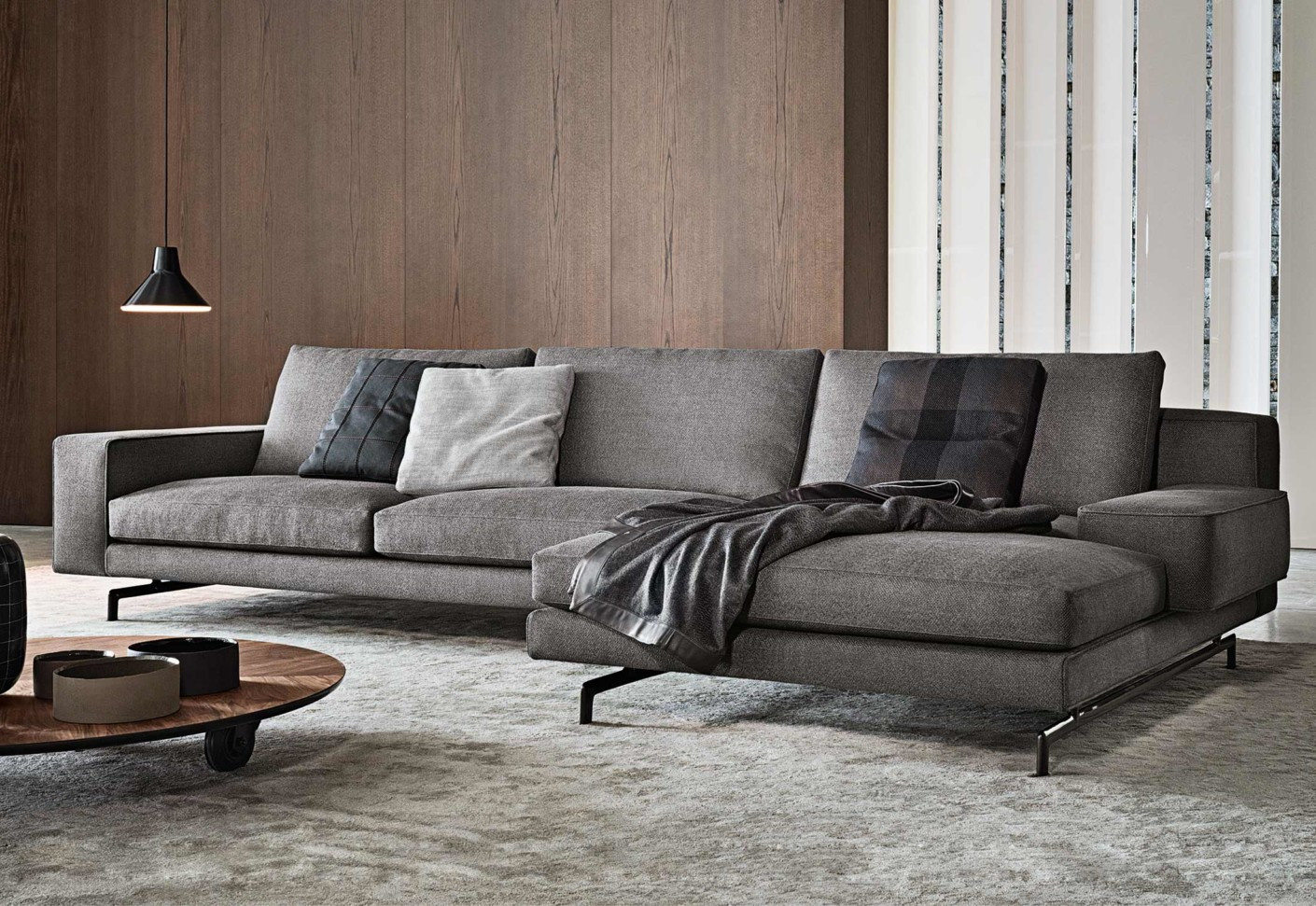 Minotti Sofa
 Sherman corner sofa by Minotti