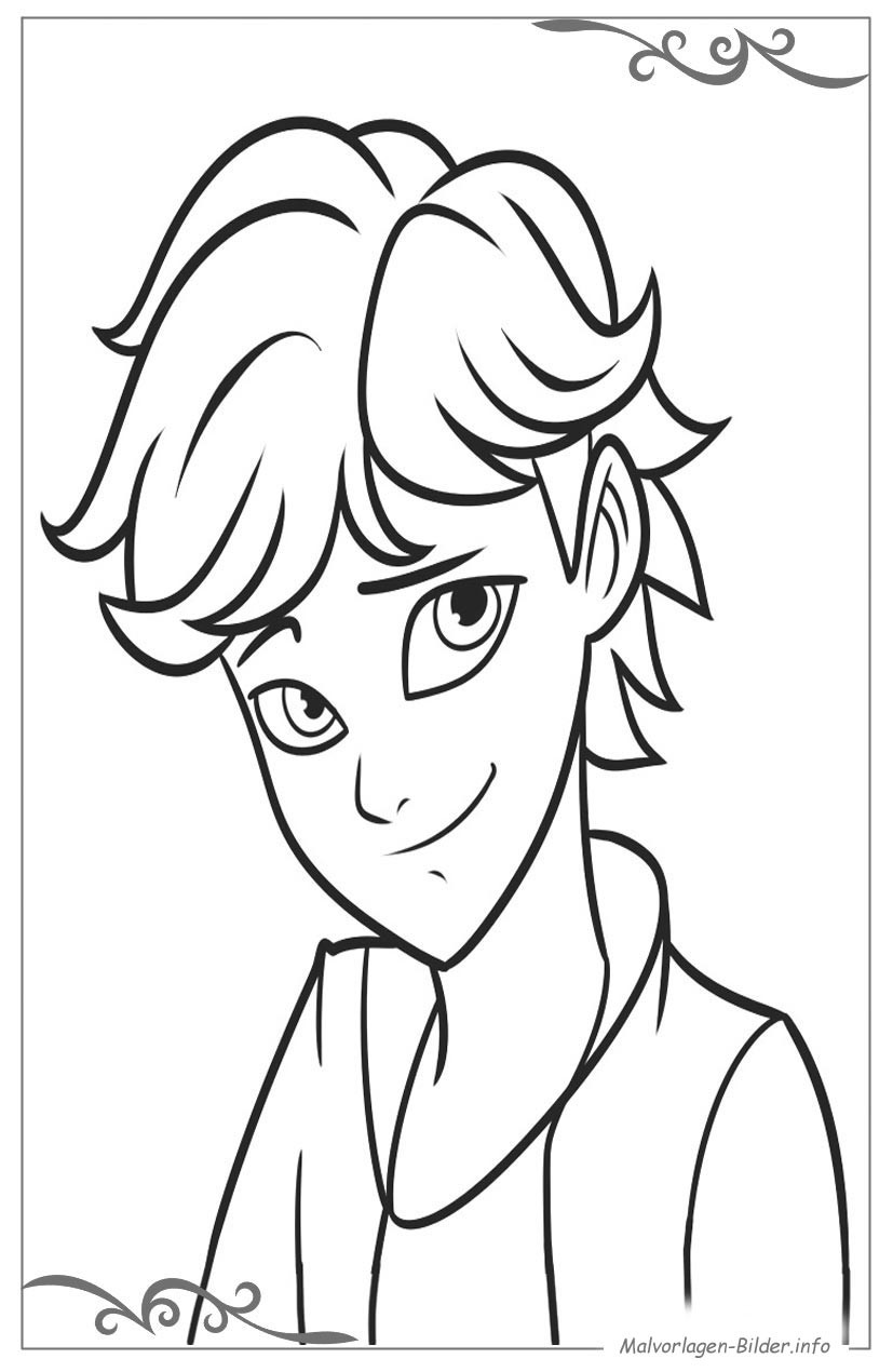 Miraculous Ausmalbilder Kostenlos
 Ladybug und Cat Noir malvorlagen kostenlos online am