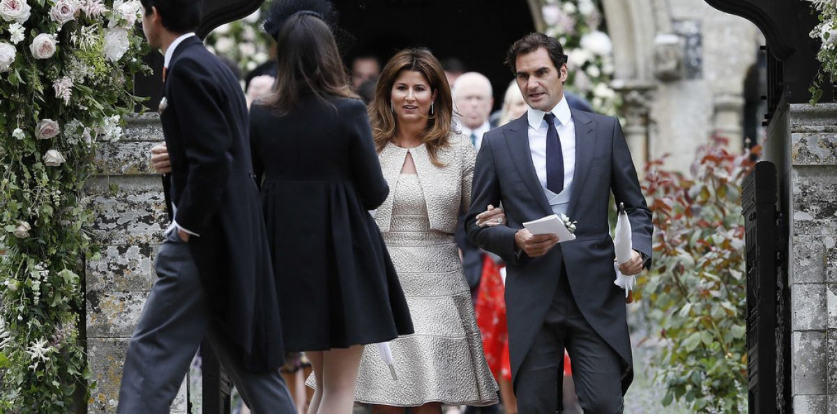 Mirka Pigulla Hochzeit
 Kates Schwester Pippa hat geheiratet Roger Federer war