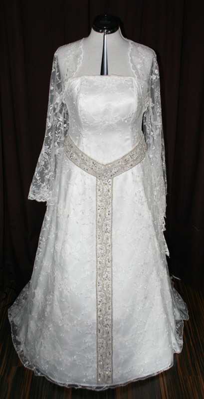 Mittelalter Hochzeitskleid
 Brautkleid Mittelalter