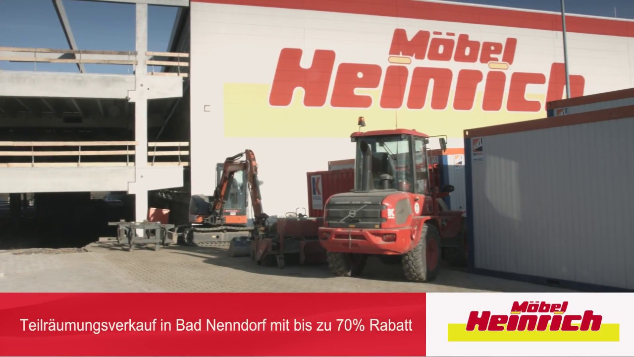 Möbel Heinrich Bad Nenndorf
 Teilräumungsverkauf bei Möbel Heinrich in Bad Nenndorf