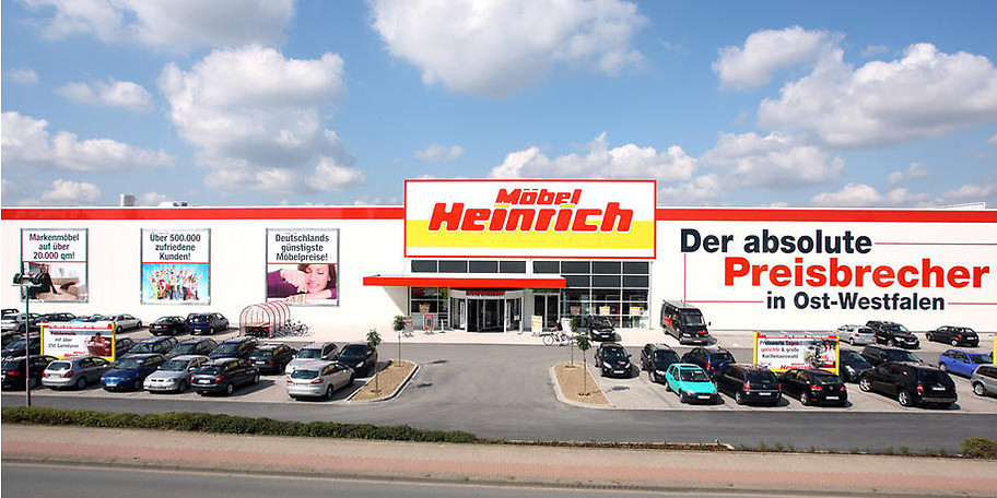 Möbel Heinrich Kirchlengern
 Gutschein Möbel Heinrich Kirchlengern 12 50 € statt 25