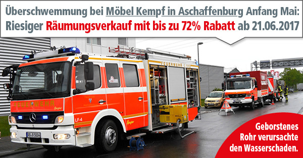 Möbel Kempf Aschaffenburg
 Räumungsverkauf bei Möbel Kempf News