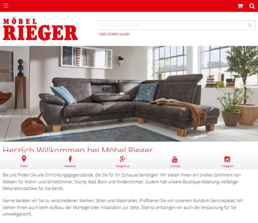 Möbel Rieger Göppingen
 MÖBEL RIEGER Möbel Sofa › Telefon Göppingen