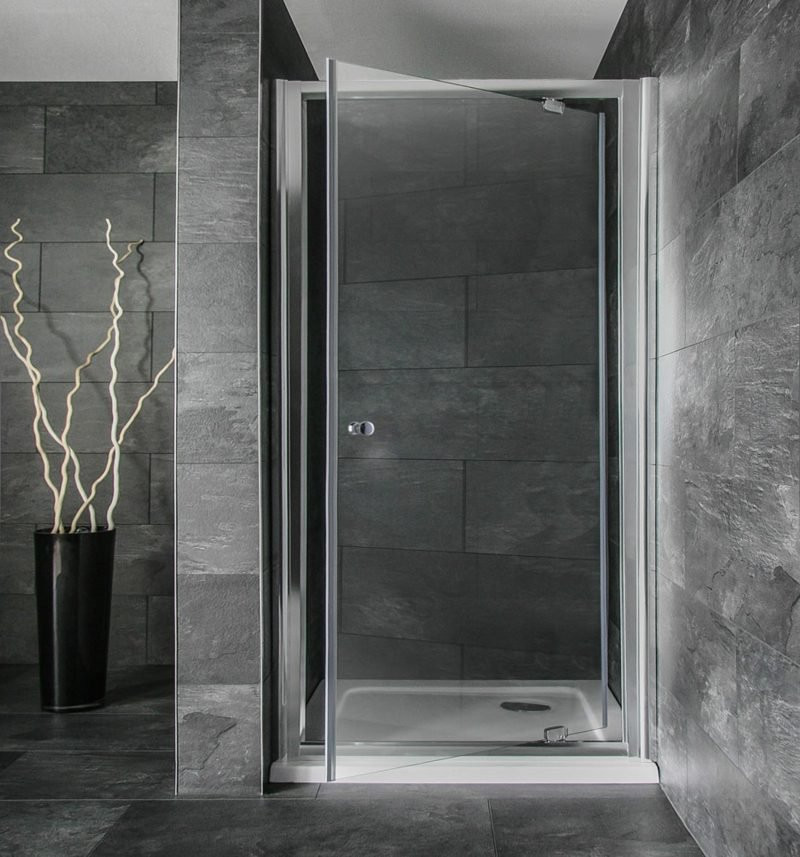 Moderne Dusche
 Gemauerte Dusche als Blickfang im Badezimmer Vor und