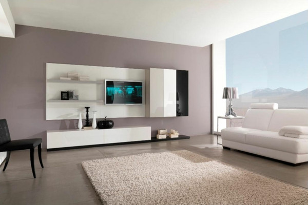 Moderne Wohnzimmer
 Moderne Wandfarben 40 trendige Beispiele Archzine