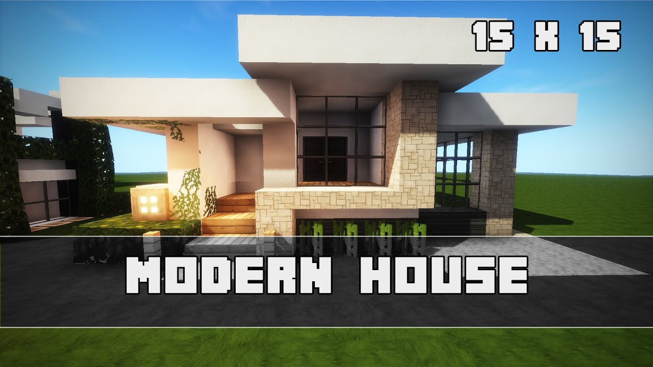 Modernes Haus
 Modernes Haus bauen 15 x 15