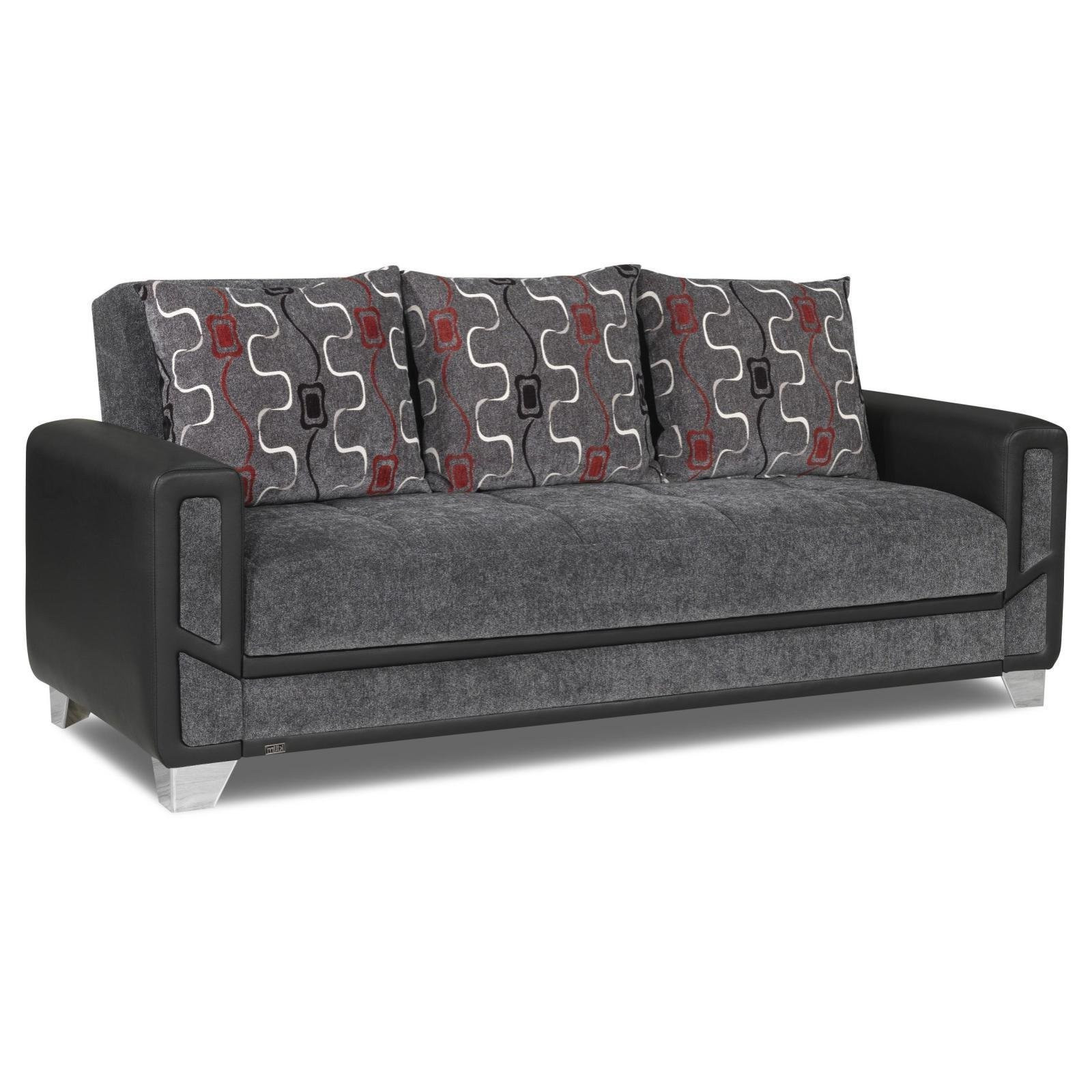 Mondo Sofa
 Mondo Grey Convertible Sofa – Adams Furniture