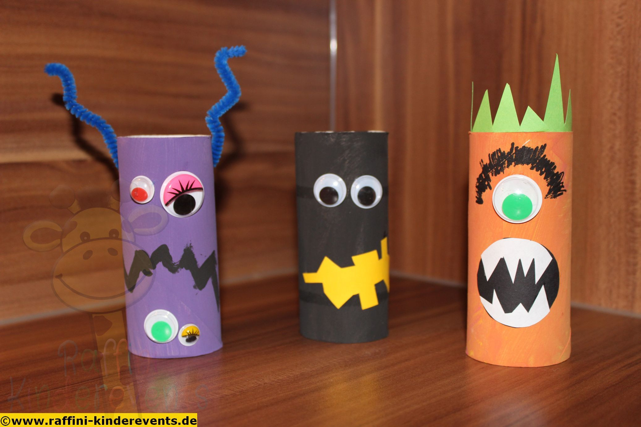 Monster Geschenke
 cute halloween monster recycling craft for kids Recycling