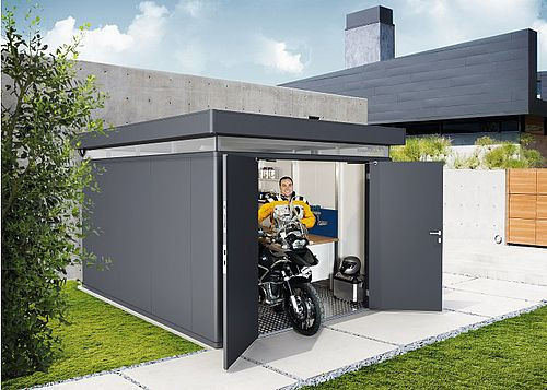 Motorrad Garage
 Gartenhaus modernes Design
