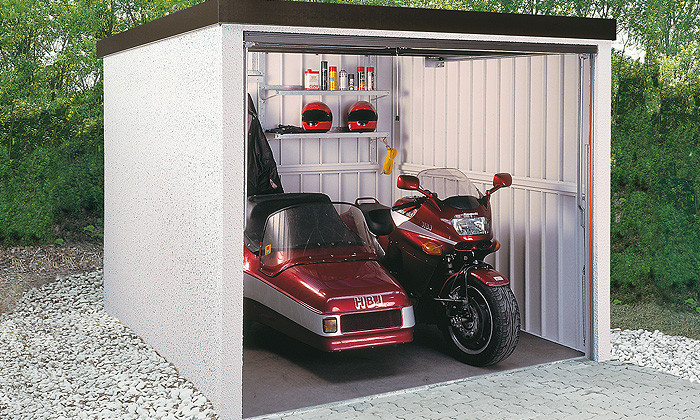 Motorrad Garage
 Motorradgarage Metall Der Schutz für Dein Bike