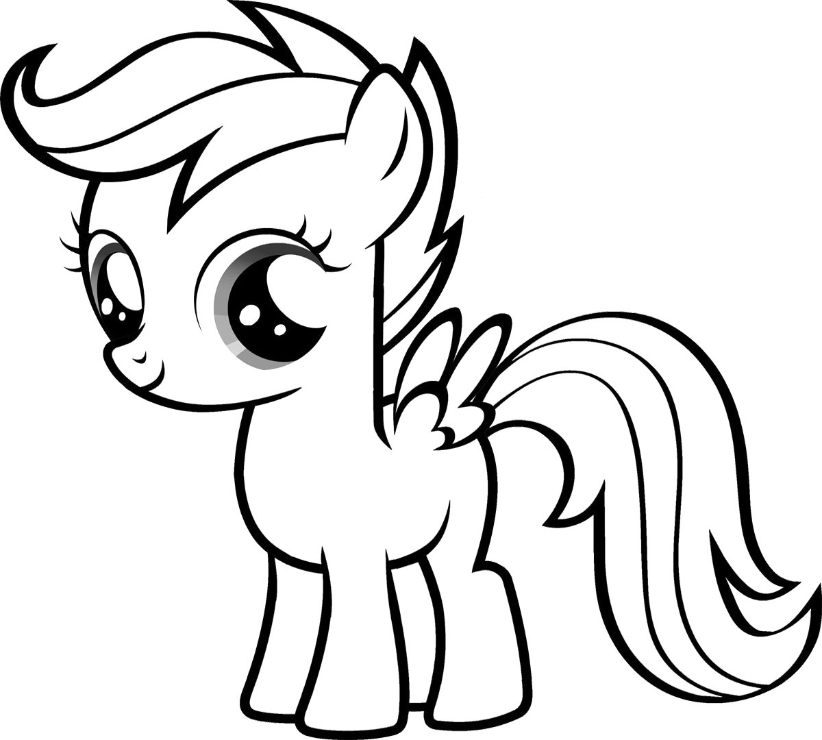 My Little Pony Ausmalbilder Kostenlos
 Ausmalbilder my little pony kostenlos Malvorlagen zum