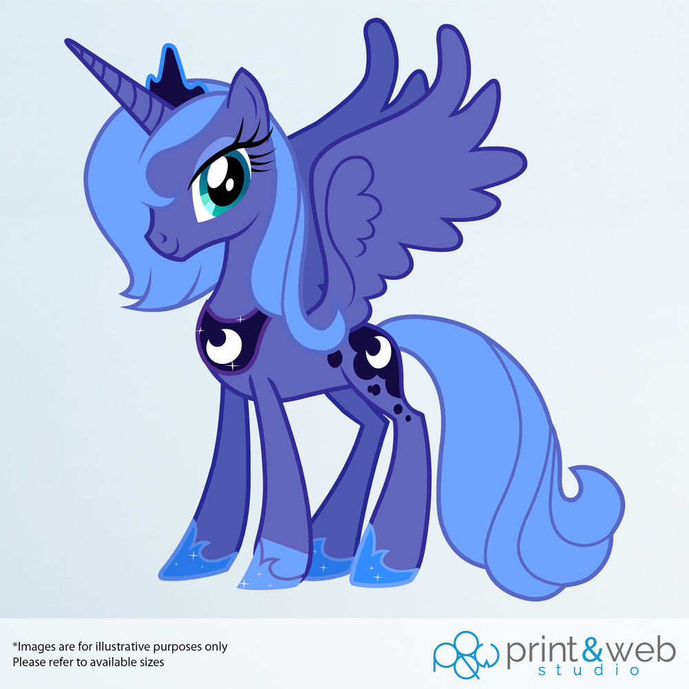 My Little Pony Ausmalbilder Prinzessin Luna
 My Little Pony Princess Luna Vinyl Decal Wall Sticker Kids