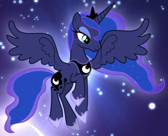 My Little Pony Ausmalbilder Prinzessin Luna
 Princess Luna