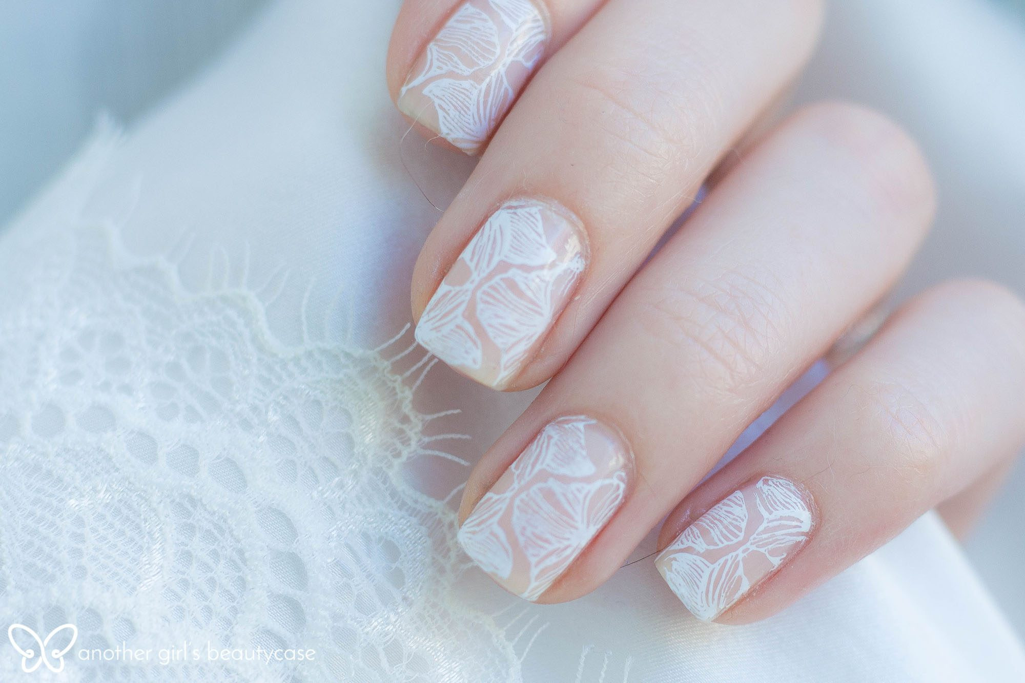 Nägel Für Hochzeit
 Hochzeits Nageldesign für kurze Nägel another girl s